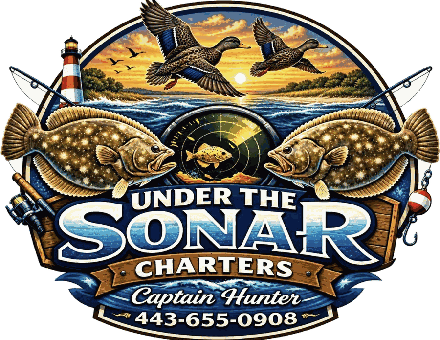 Under the Sonar Charters logo